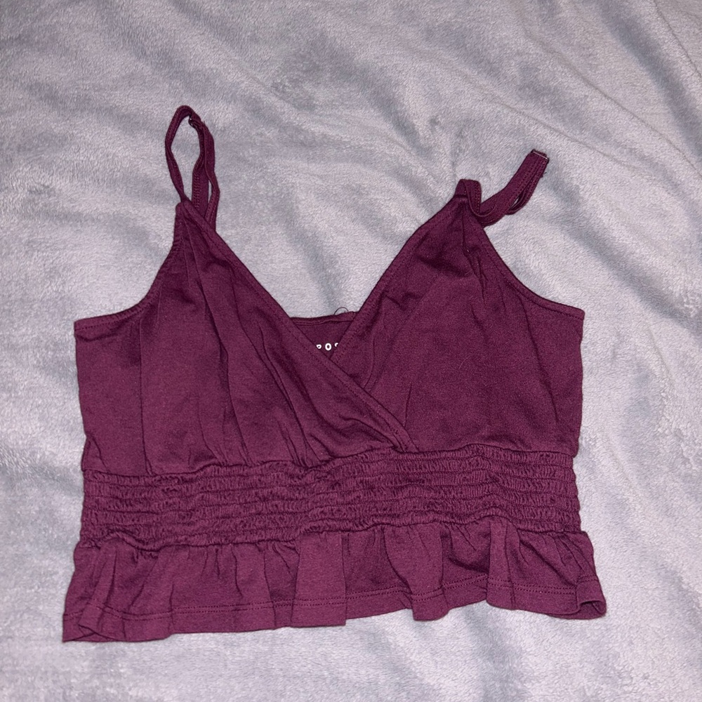 Cropped medium Aeropostale top